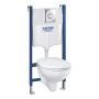 Seinä-WC Grohe Solido 5 In 1