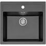 Komposiittiallas Franke Sirius SID 610 Musta 56 x 53 x 20 cm