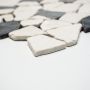 Luonnonkivimosaiikki Fliesen Ciot mustavalkoinen 30,5 x 30,5 cm
