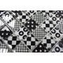 Mosaiikki Optic Mix XCM 8OP5 musta/valkoinen 31,8 x 31,8 cm