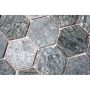 Mosaiikkilaatta Hexagon Uni MOS HXN 407 Vihreä 29,8 x 30,5 cm