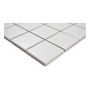 Mosaiikkilaatta Fliesen Quadrat Uni valkoinen 29,8 x 29,8 cm