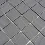 Mosaiikkilaatta Fliesen Quadrat Eco Uni musta 31,5 x 31,5 cm