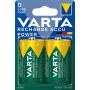 Akkuparisto Varta Recharge Accu Power D 3000 mAh 2 Kpl