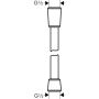 Suihkuletku Hansgrohe Isiflex Kromi 2 m