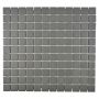 Mosaiikkilaatta Fliesen Quadrat Uni harmaa 32,6 x 30 cm