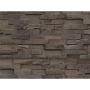 3D-seinäpaneeli Indo Slimwood Charred 560 x 200 x 8-18 mm