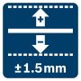 Laseretäisyysmittalaite Bosch GLM 50-27 C