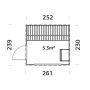 Sauna Palmako Grace 5,3 m²
