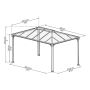 Paviljonki Palram-Canopia Martinigue 4300