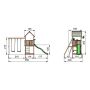 Leikkitorni Jungle Gym Club Swing Module