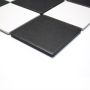 Liukuestelaatta 9,7 x 9,7 cm Mustavalkoinen
