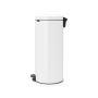 Roska-astia polkimella Brabantia Newicon White 30 l
