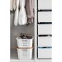 Säilytyskori SmartStore Basket Recycled 10 L Valkoinen 37 x 28 x 15 cm