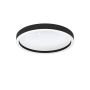 LED-älyplafondi Eglo Connect.z Montemorelos 17,8W Musta/Valkoinen kristalli ⌀42 cm