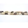 Luonnonkivimosaiikki Fliesen Ciot Mix ruskea/beige 30 x 5 cm