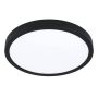 LED-älyplafondi Eglo Connect.z Fueva 19,5W Musta ⌀28,5 cm