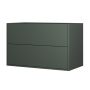 Allaskaappi Camargue Nord Modern Mattavihreä 90 x 46 x 55 cm