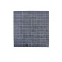 Mosaiikkilaatta Fliesen Quadrat Eco Uni musta 31,5 x 31,5 cm