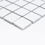 Mosaiikki Square Kiiltävä Valkoinen
