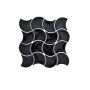 Mosaiikki Wave Musta