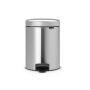 Roska-astia polkimella Brabantia Newicon Matt Steel Fingerprint Proof 5 l
