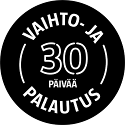 30 päivän vaihto- ja palautusoikeus